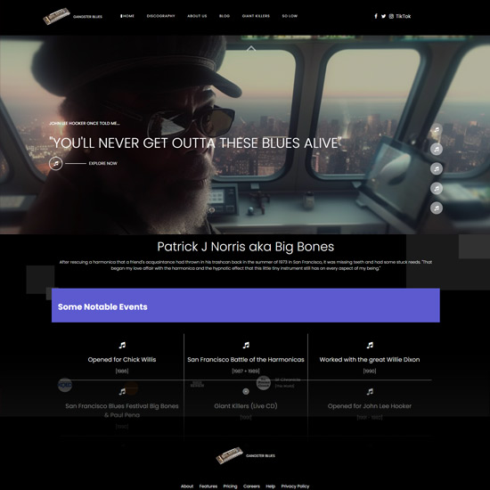 Gangster Blues aka Big Bones aka Patrick Norris